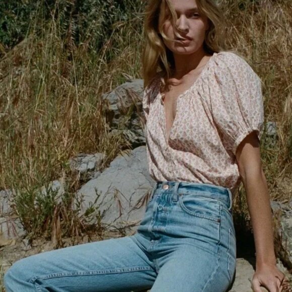 Doen June Top Marigold Meadows - Picture 1 of 4